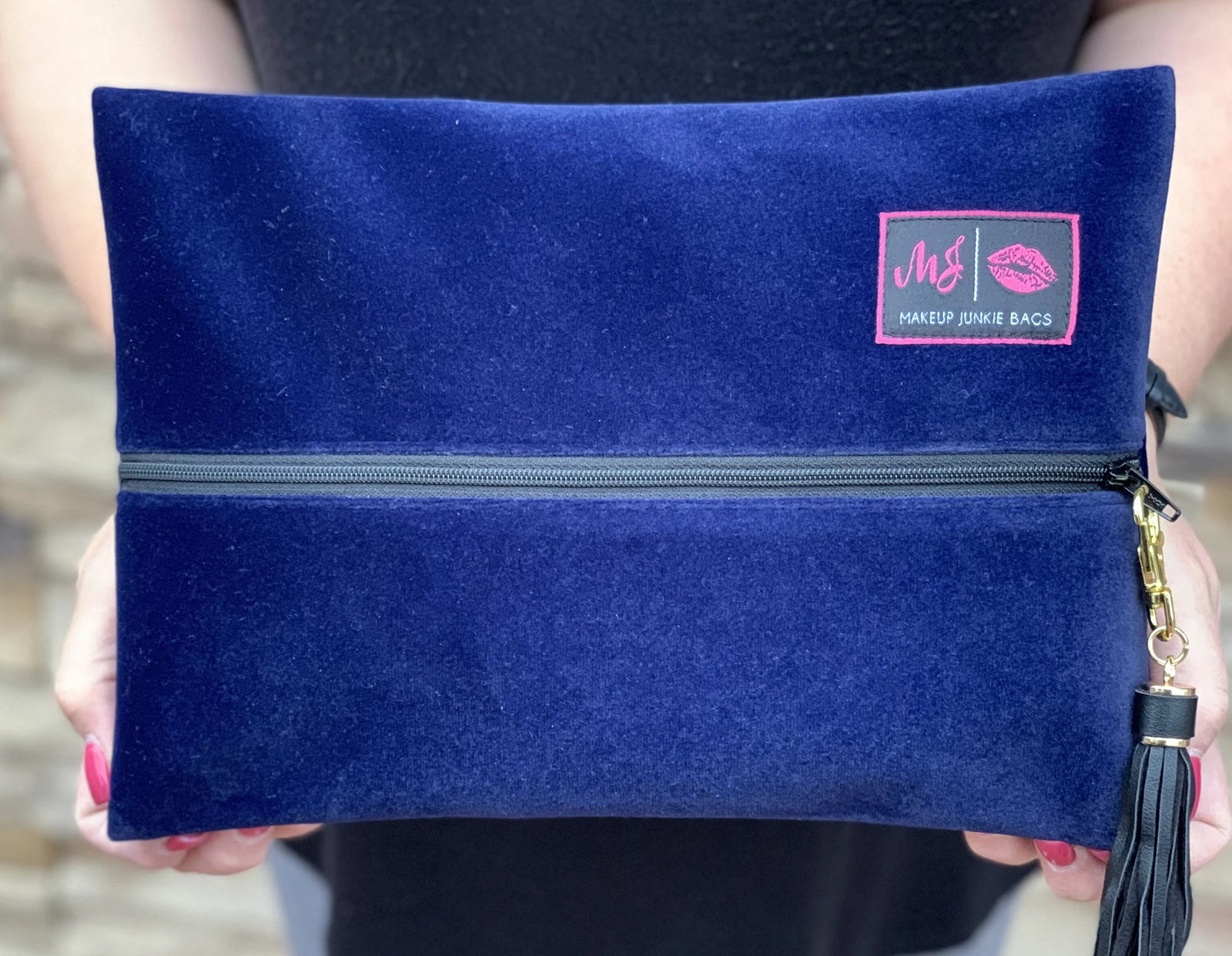 MJ The Blues Makeup Junkie Bag