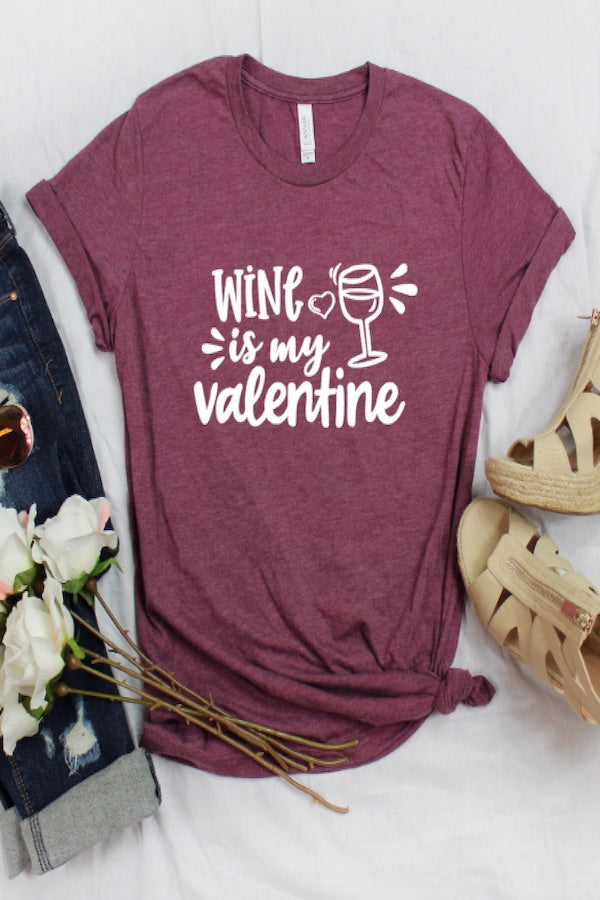 wine Valentine Tee